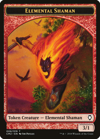 Elemental Shaman Token [Commander Anthology Volume II Tokens] | Galactic Gamez