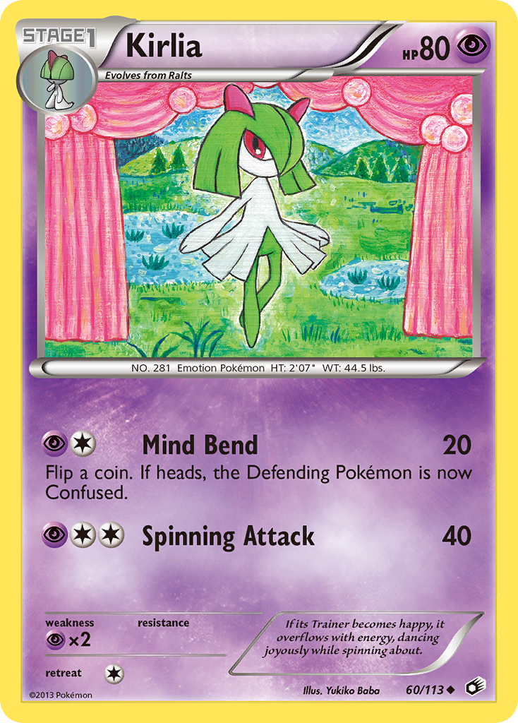 Kirlia (60/113) [Black & White: Legendary Treasures] | Galactic Gamez