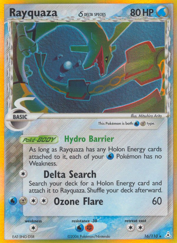 Rayquaza (16/110) (Delta Species) [EX: Holon Phantoms] | Galactic Gamez