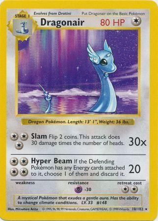 Dragonair (18/102) [Base Set Shadowless Unlimited] | Galactic Gamez