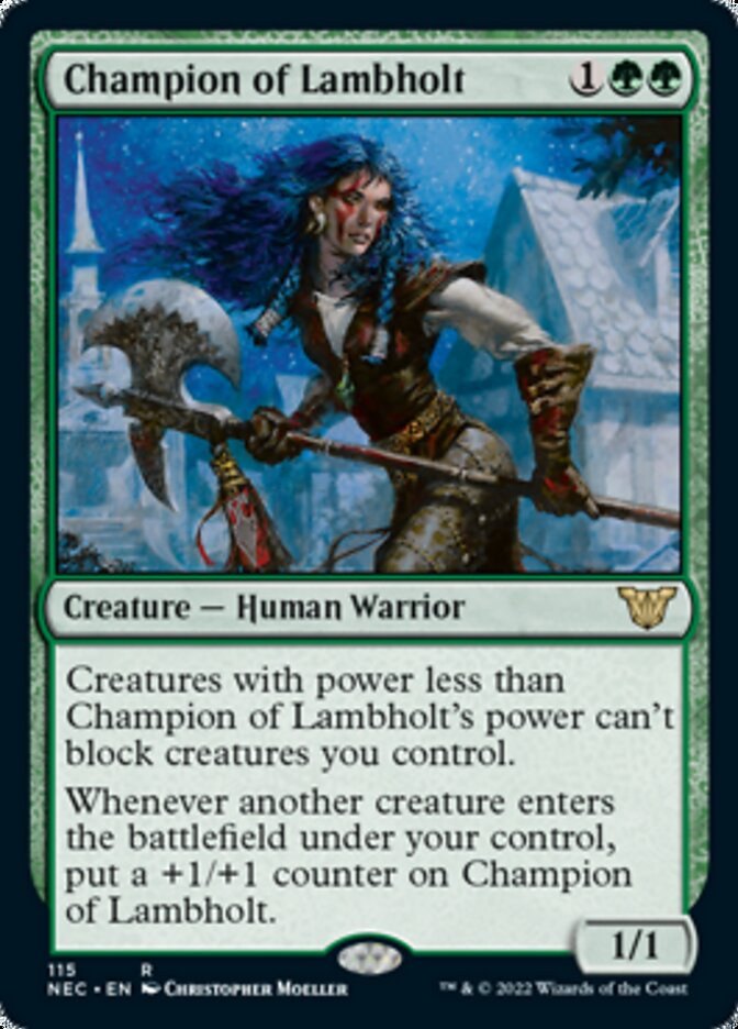 Champion of Lambholt [Kamigawa: Neon Dynasty Commander] | Galactic Gamez
