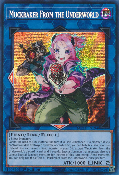 Muckraker From the Underworld [MP23-EN194] Prismatic Secret Rare | Galactic Gamez