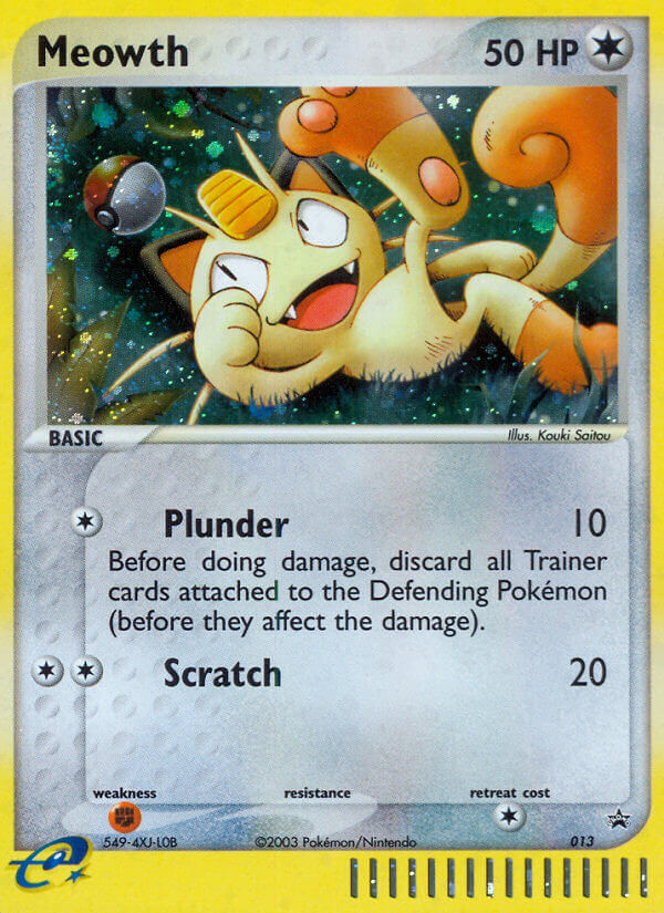 Meowth (013) [Nintendo: Black Star Promos] | Galactic Gamez