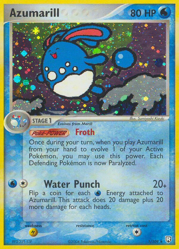 Azumarill (1/109) (Theme Deck Exclusive) [EX: Team Rocket Returns] | Galactic Gamez