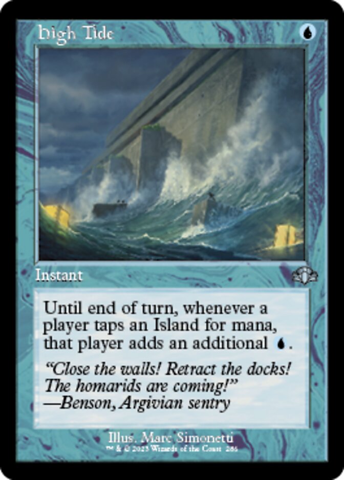 High Tide (Retro) [Dominaria Remastered] | Galactic Gamez