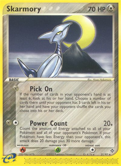 Skarmory (21/97) [EX: Dragon] | Galactic Gamez