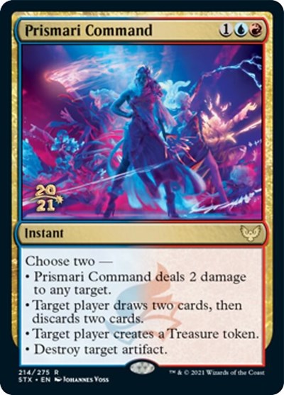 Prismari Command [Strixhaven: School of Mages Prerelease Promos] | Galactic Gamez