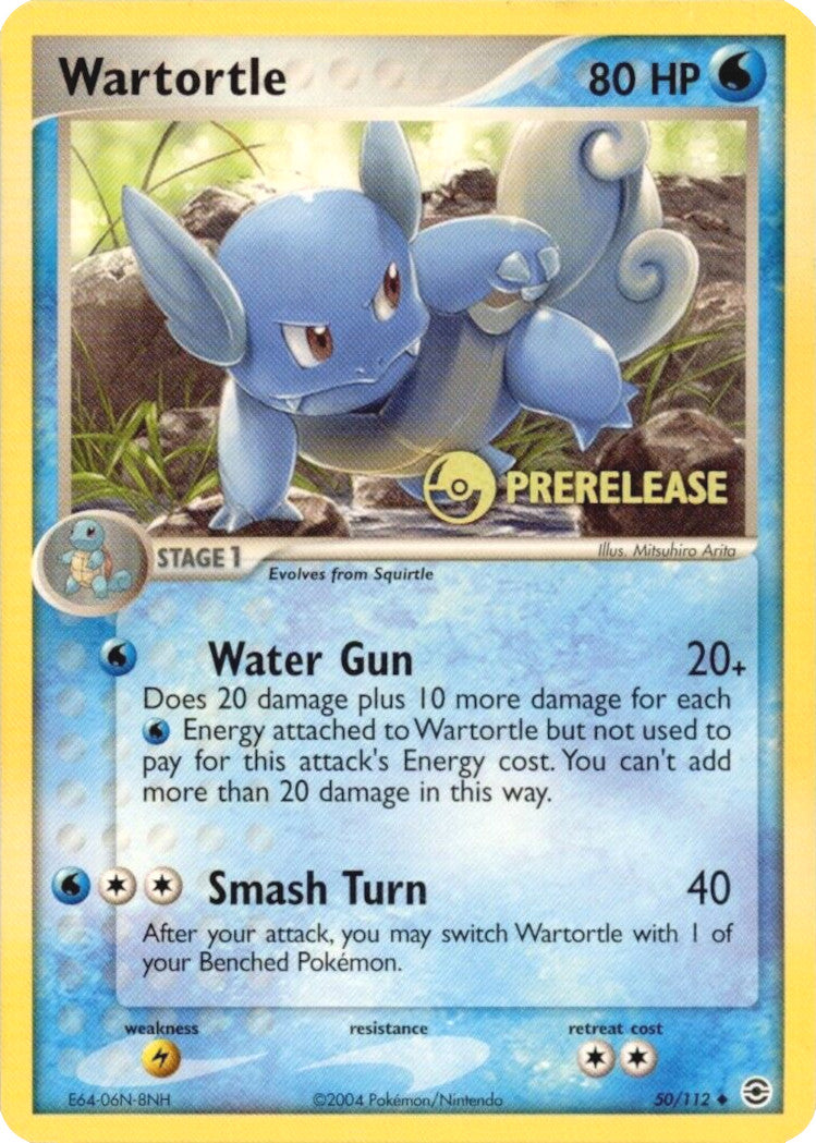 Wartortle (50/112) (Prerelease) [EX: FireRed & LeafGreen] | Galactic Gamez