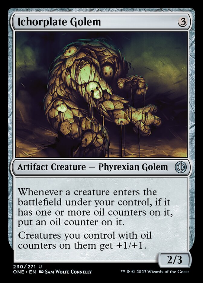 Ichorplate Golem [Phyrexia: All Will Be One] | Galactic Gamez