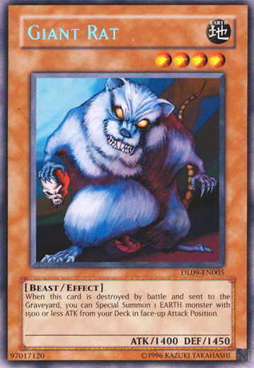 Giant Rat (Silver) [DL09-EN005] Rare | Galactic Gamez