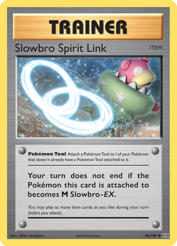 Slowbro Spirit Link (86/108) [XY: Evolutions] | Galactic Gamez