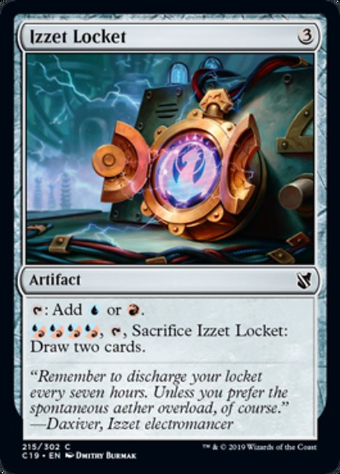 Izzet Locket [Commander 2019] | Galactic Gamez