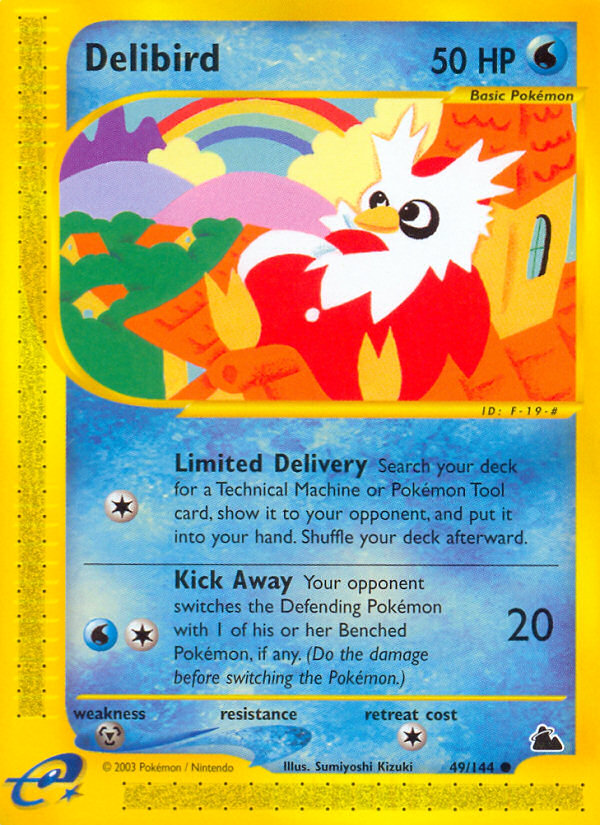 Delibird (49/144) [Skyridge] | Galactic Gamez