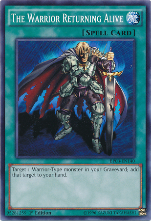 The Warrior Returning Alive [BP03-EN140] Common | Galactic Gamez