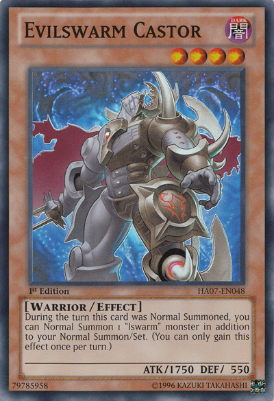 Evilswarm Castor [HA07-EN048] Super Rare | Galactic Gamez