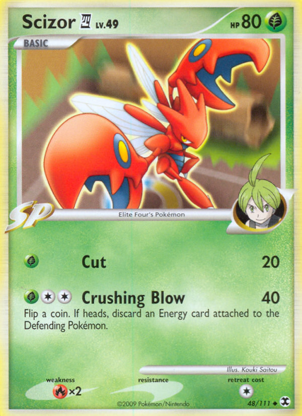 Scizor (48/111) [Platinum: Rising Rivals] | Galactic Gamez