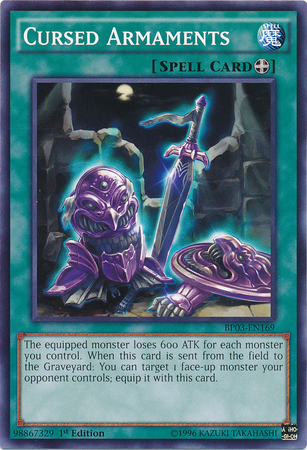 Cursed Armaments [BP03-EN169] Common | Galactic Gamez