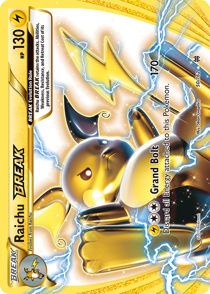 Raichu BREAK (50/162) [XY: BREAKthrough] | Galactic Gamez