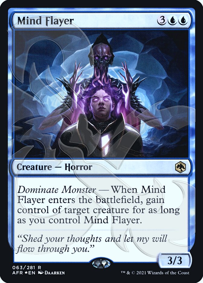Mind Flayer (Ampersand Promo) [Dungeons & Dragons: Adventures in the Forgotten Realms Promos] | Galactic Gamez