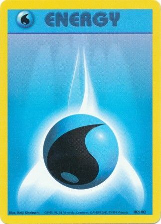 Water Energy (102/102) [Base Set Unlimited] | Galactic Gamez