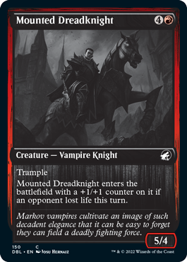 Mounted Dreadknight [Innistrad: Double Feature] | Galactic Gamez