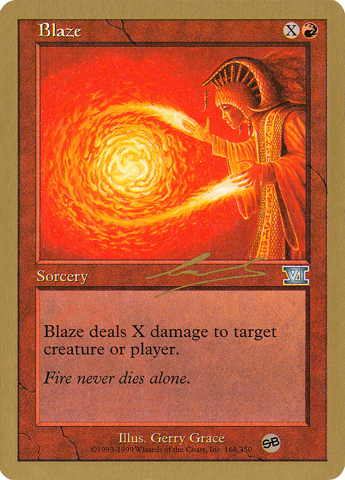 Blaze (Nicolas Labarre) [World Championship Decks 2000] | Galactic Gamez