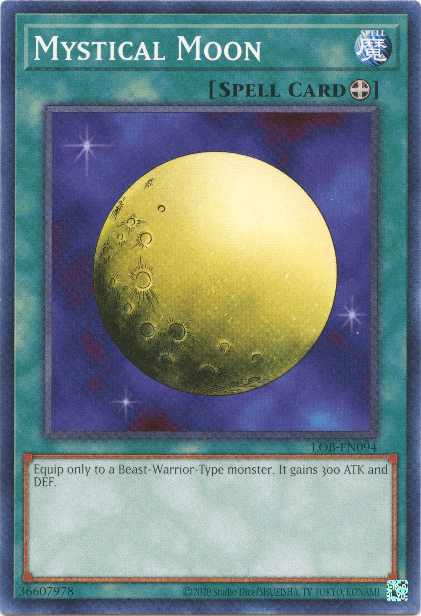 Mystical Moon (25th Anniversary) [LOB-EN094] Common | Galactic Gamez