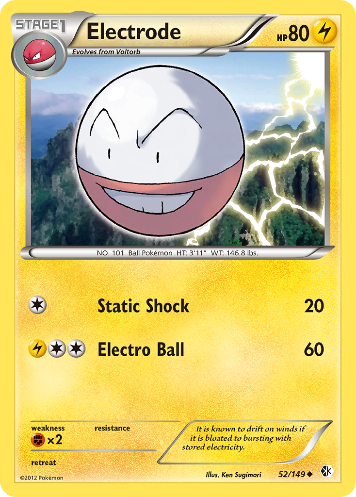 Electrode (52/149) [Black & White: Boundaries Crossed] | Galactic Gamez