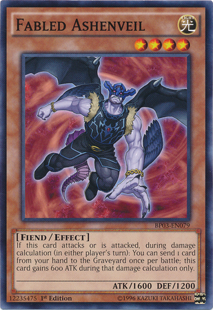 Fabled Ashenveil [BP03-EN079] Common | Galactic Gamez