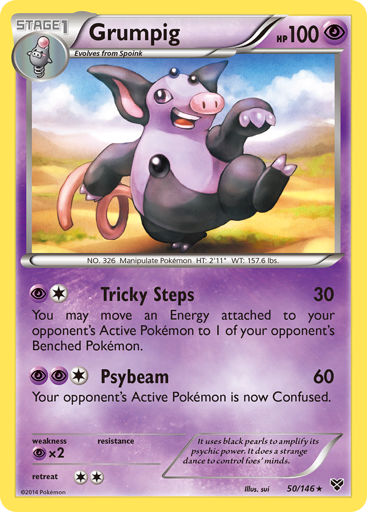 Grumpig (50/146) [XY: Base Set] | Galactic Gamez