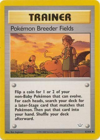 Pokemon Breeder Fields (62/64) [Neo Revelation Unlimited] | Galactic Gamez