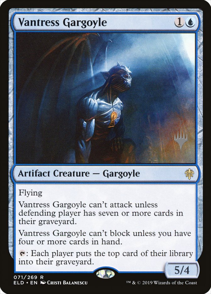Vantress Gargoyle (Promo Pack) [Throne of Eldraine Promos] | Galactic Gamez