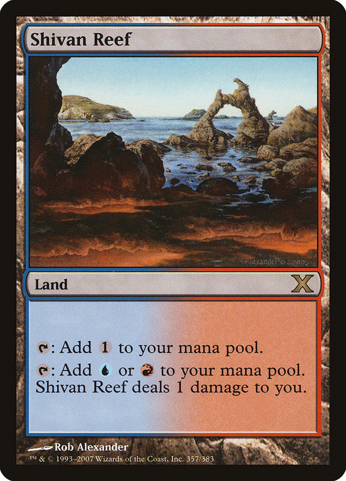 Shivan Reef [Tenth Edition] | Galactic Gamez