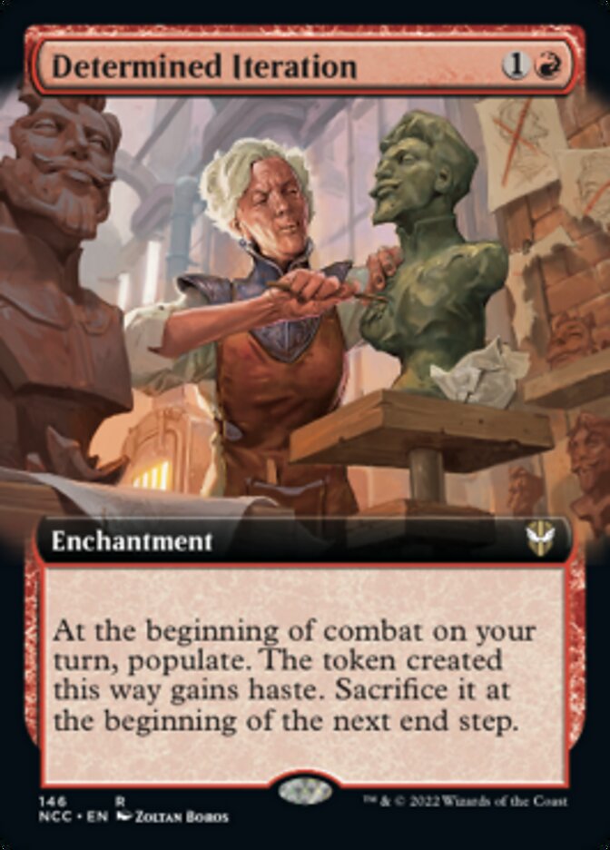 Determined Iteration (Extended Art) [Streets of New Capenna Commander] | Galactic Gamez