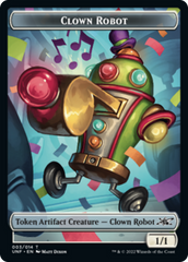 Clown Robot (003) // Storm Crow Double-sided Token [Unfinity Tokens] | Galactic Gamez