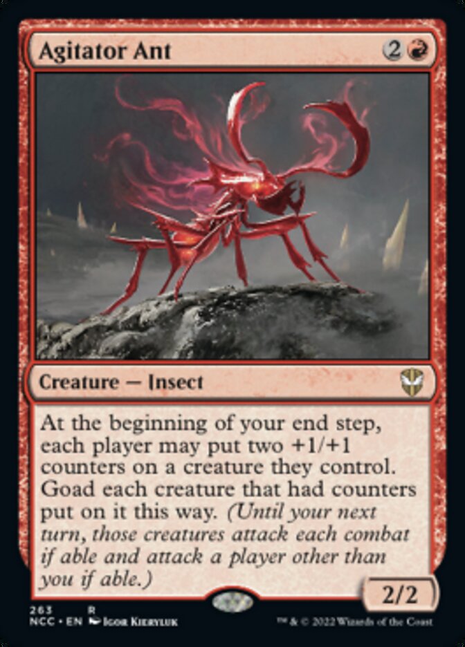 Agitator Ant [Streets of New Capenna Commander] | Galactic Gamez