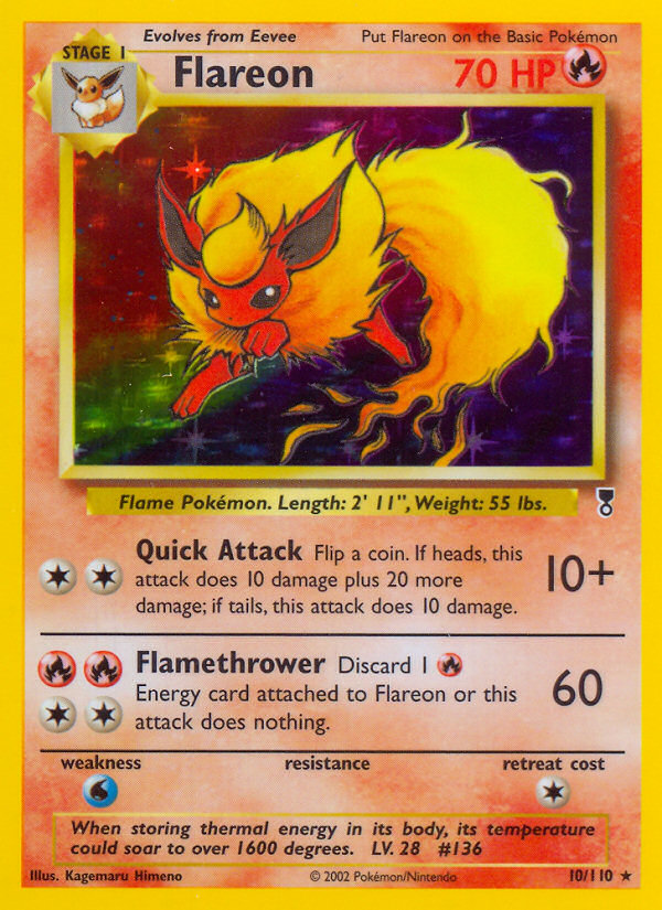 Flareon (10/110) [Legendary Collection] | Galactic Gamez