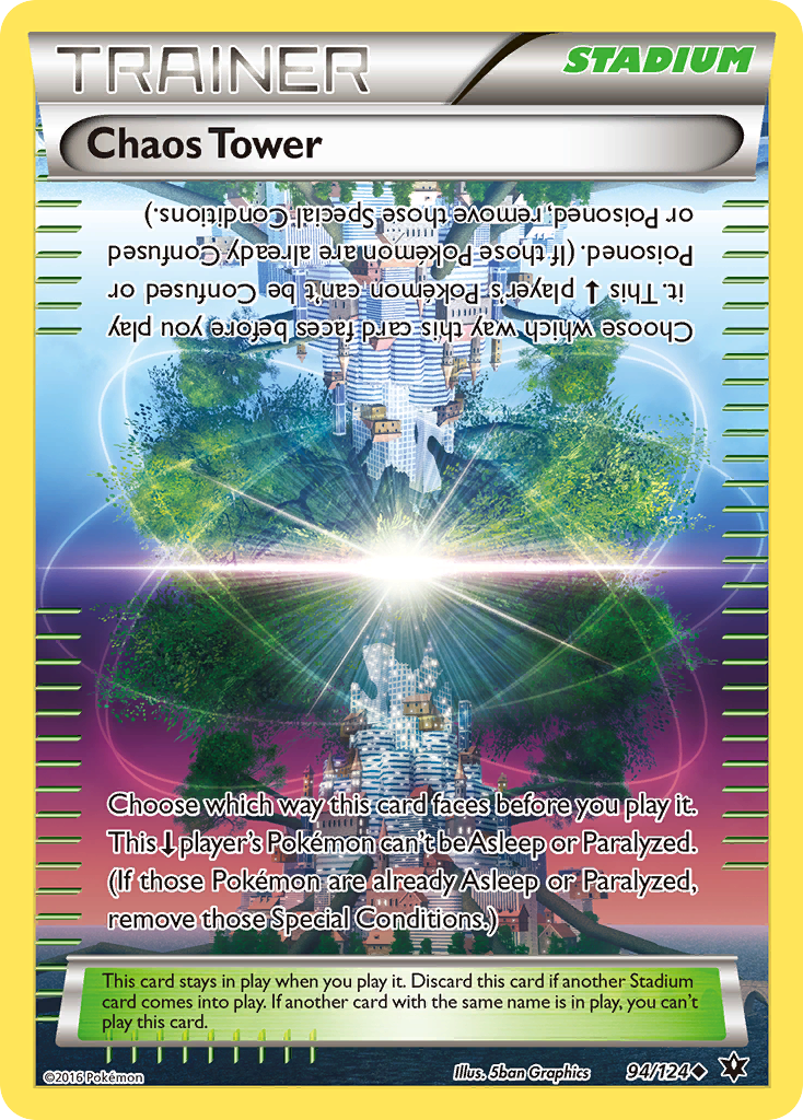 Chaos Tower (94/124) [XY: Fates Collide] | Galactic Gamez