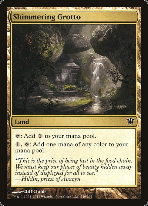 Shimmering Grotto [Innistrad] | Galactic Gamez