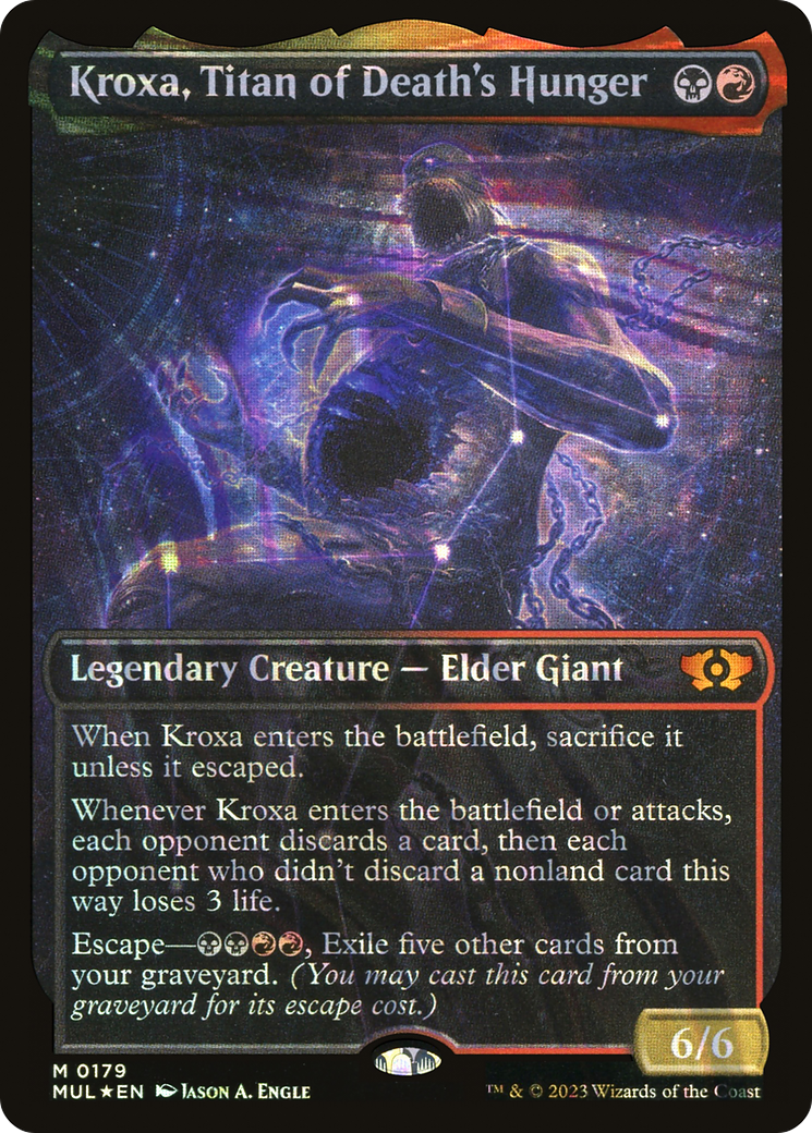 Kroxa, Titan of Death's Hunger (Halo Foil) [Multiverse Legends] | Galactic Gamez