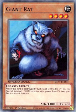 Giant Rat [SGX1-END03] Common | Galactic Gamez