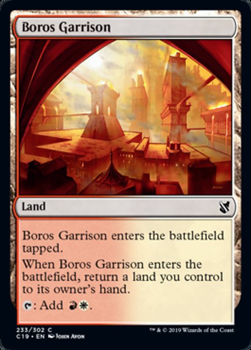 Boros Garrison [Commander 2019] | Galactic Gamez