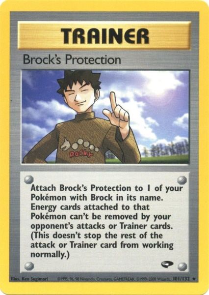 Brock's Protection (101/132) [Gym Challenge Unlimited] | Galactic Gamez