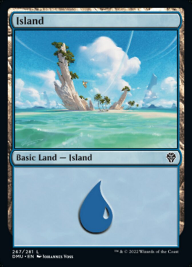 Island (267) [Dominaria United] | Galactic Gamez