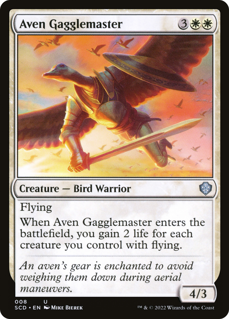 Aven Gagglemaster [Starter Commander Decks] | Galactic Gamez