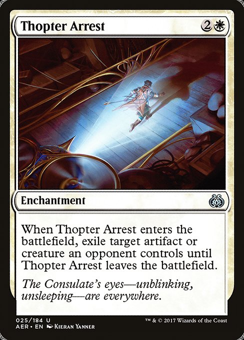 Thopter Arrest [Aether Revolt] | Galactic Gamez