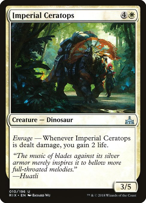 Imperial Ceratops [Rivals of Ixalan] | Galactic Gamez