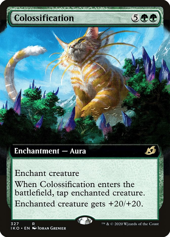 Colossification (Extended Art) [Ikoria: Lair of Behemoths] | Galactic Gamez