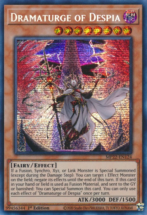 Dramaturge of Despia [MP22-EN124] Prismatic Secret Rare | Galactic Gamez