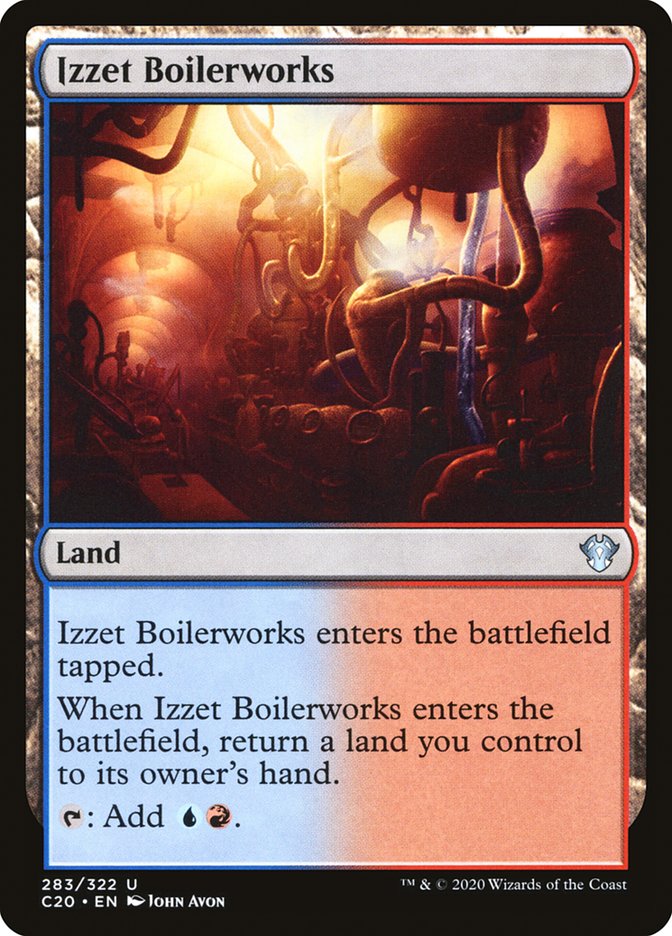 Izzet Boilerworks [Commander 2020] | Galactic Gamez